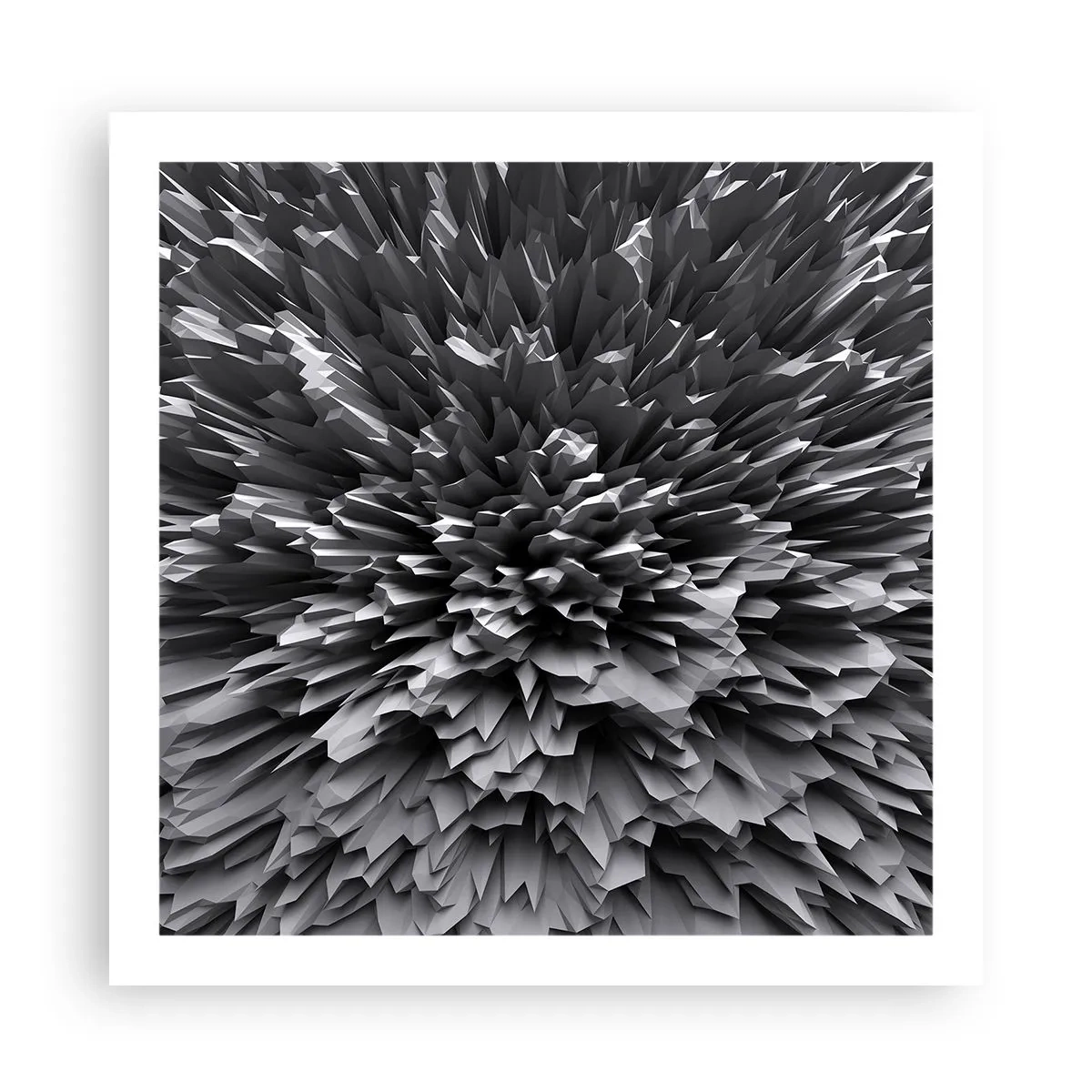 Poster - It Can's Be Any Sharper - 60x60 cm