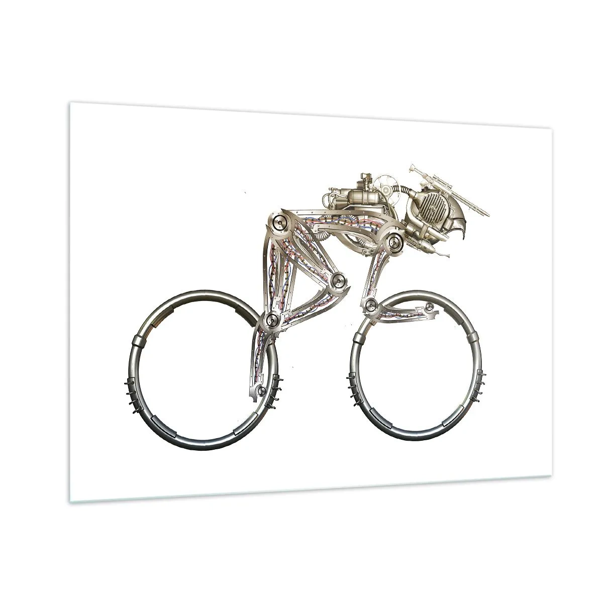 Glass picture - Wonderful Machinery - 100x70 cm