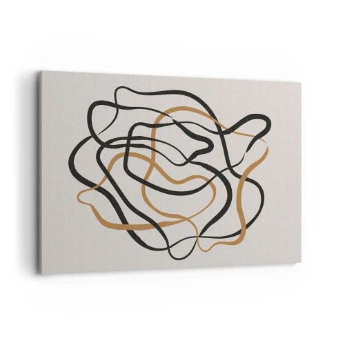 Canvas picture - Everything Is Tangled UP - 100x70 cm