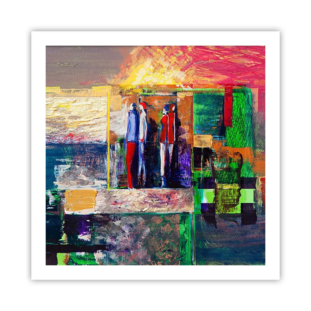 Poster - Relations and Emotions - 60x60 cm