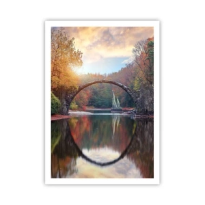 Poster - On the Other Side of a Mirror - 70x100 cm