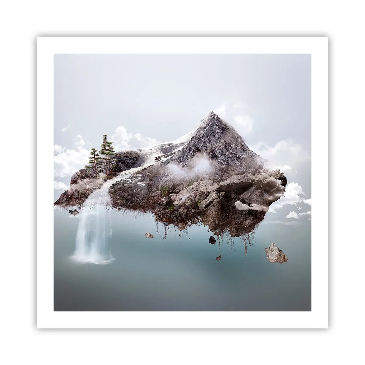 Poster - In the Eye of a Surrealist - 60x60 cm