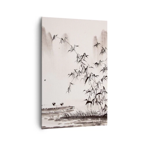 Canvas picture - Quiet As a Rice Field - 80x120 cm