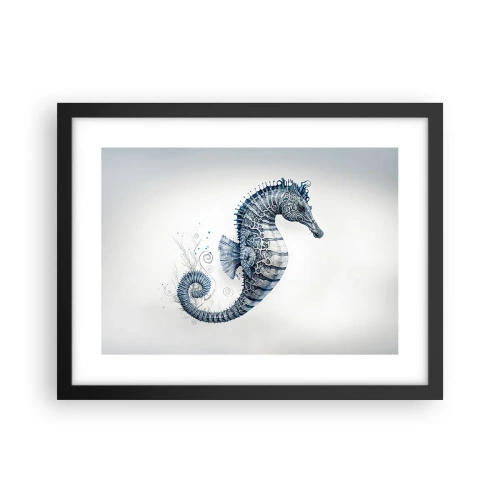 Poster in black frame - Subtle Joke of Nature - 40x30 cm