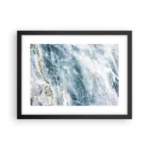 Poster in black frame - Icy World - 40x30 cm