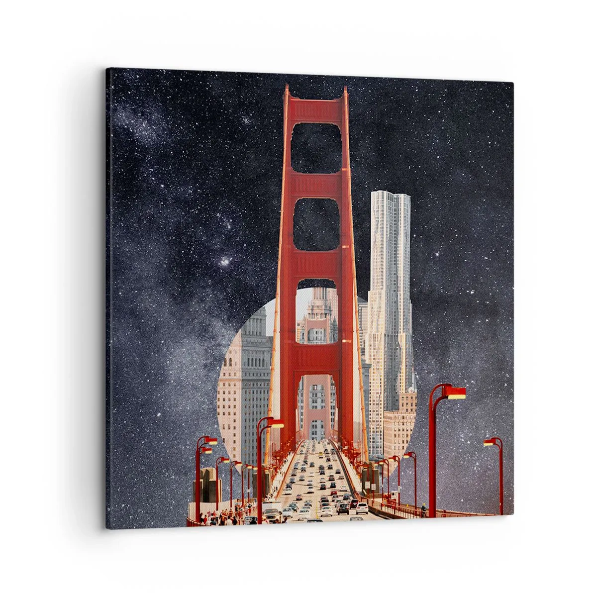 Canvas picture - Always in the Centre - 50x50 cm