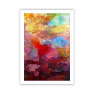 Poster - Looking inside the Rainbow - 50x70 cm