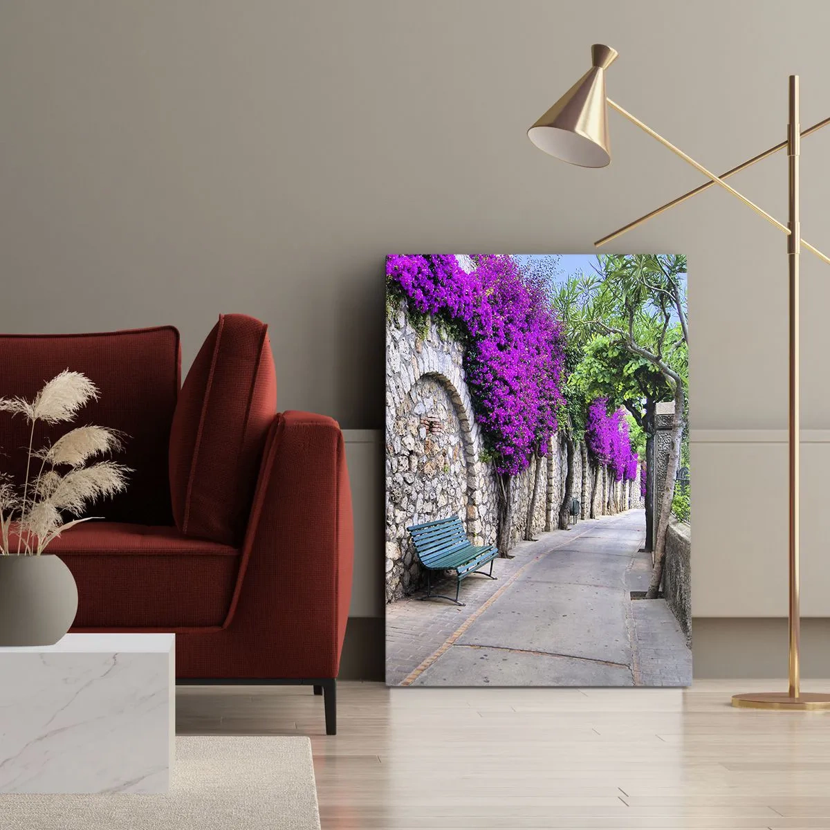 Canvas picture - Let's Meet - 80x120 cm