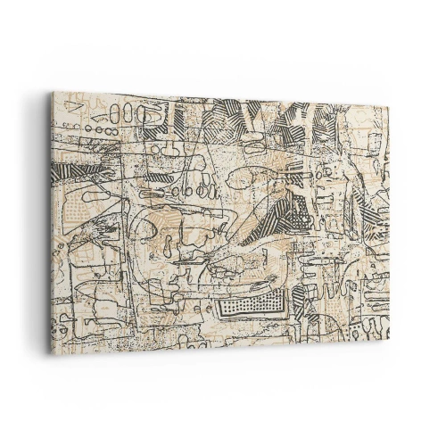 Canvas picture - Waiting to Be Decoded - 100x70 cm