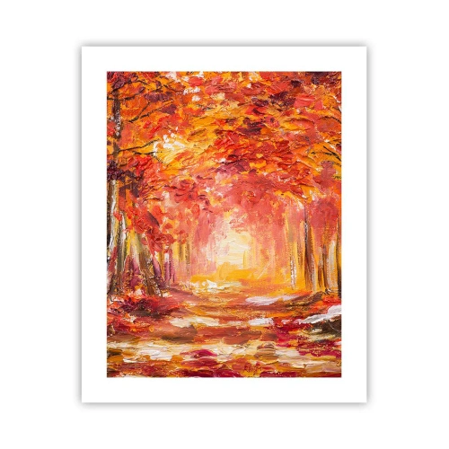 Poster - Copper Forest - 40x50 cm