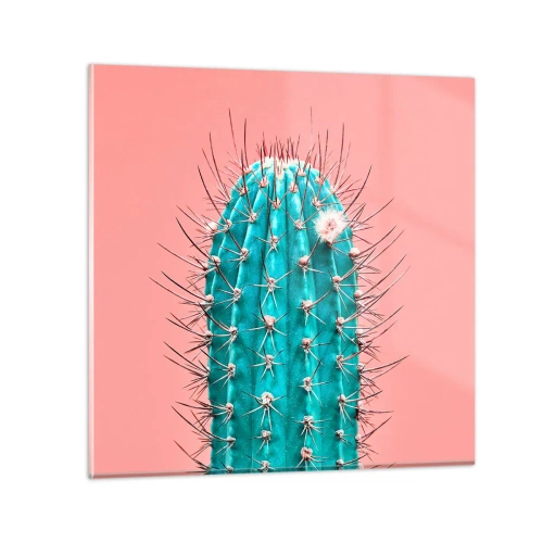 Glass picture - Just Look - 60x60 cm