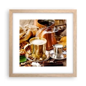 Poster in light oak frame - Have a Nice Day! - 30x30 cm