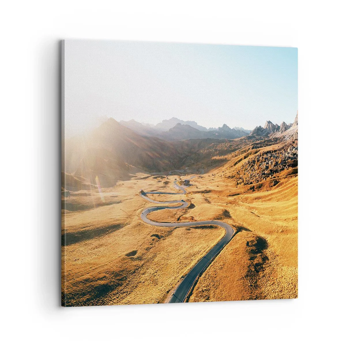 Canvas picture - In a Golden Valley - 60x60 cm