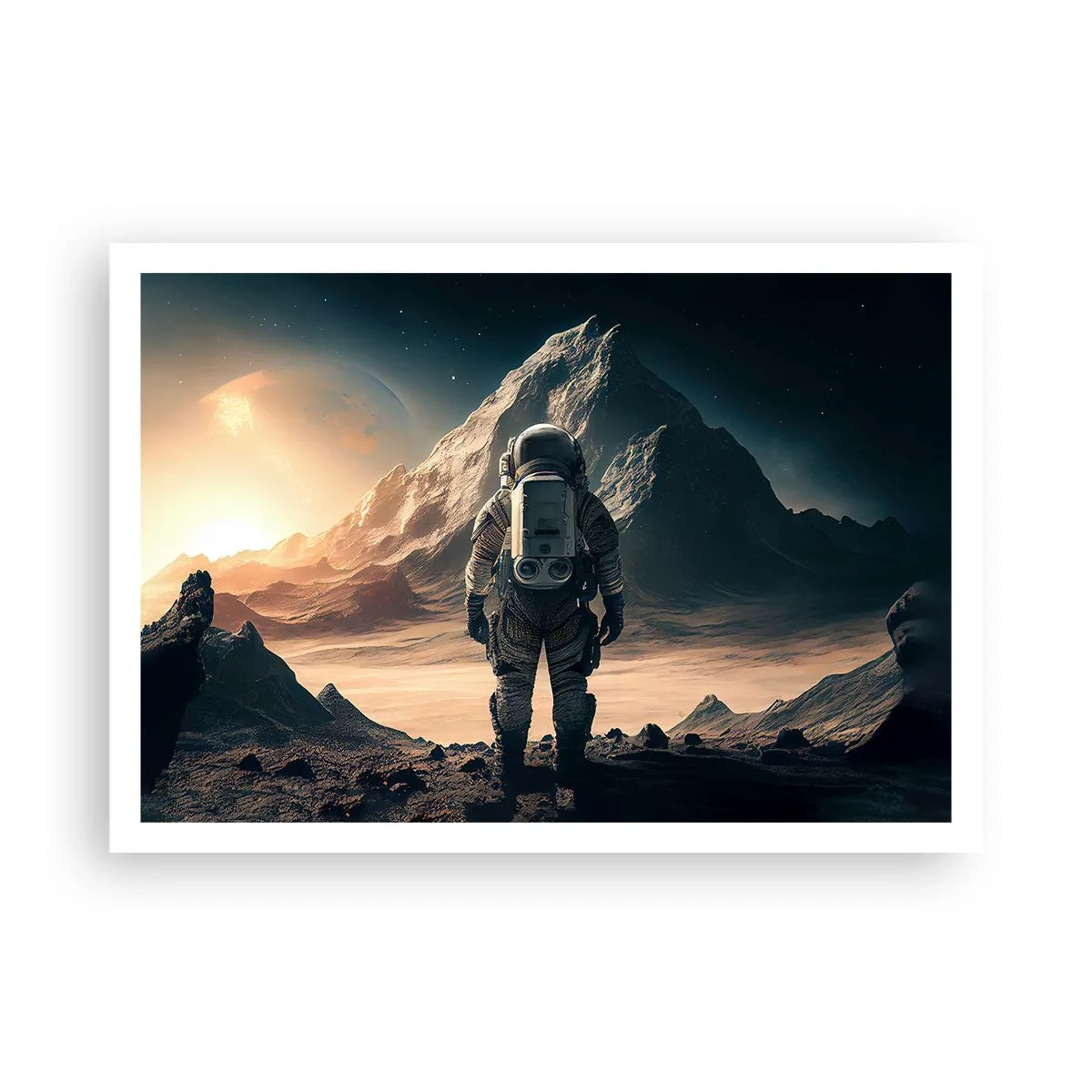 Poster - New Challenge - 100x70 cm