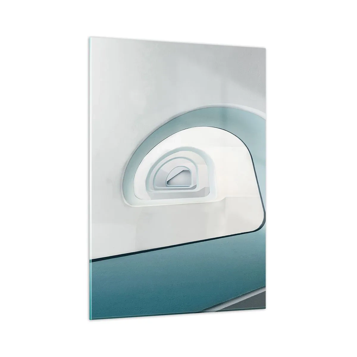 Glass picture - To the Bottom of Blue - 50x70 cm