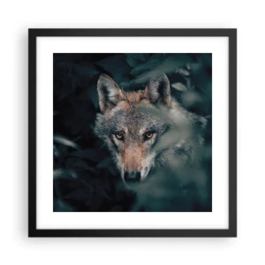 Poster in black frame - Hunter - 40x40 cm