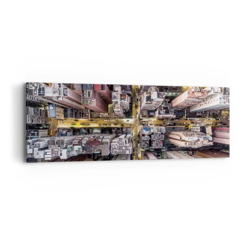 Canvas picture - Greetings from Hong Kong - 90x30 cm