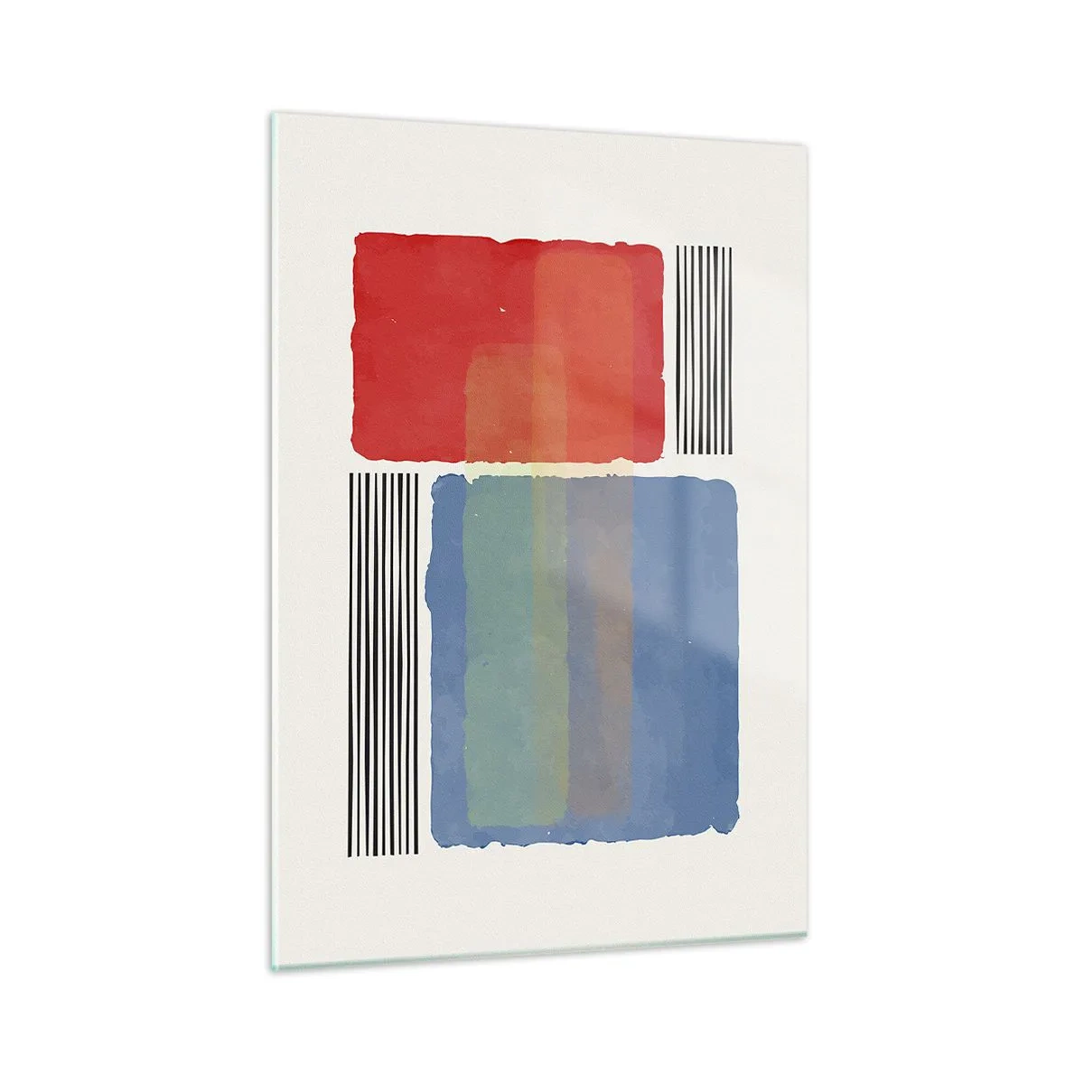 Glass picture - Spirit and Letter of Geometry - 50x70 cm
