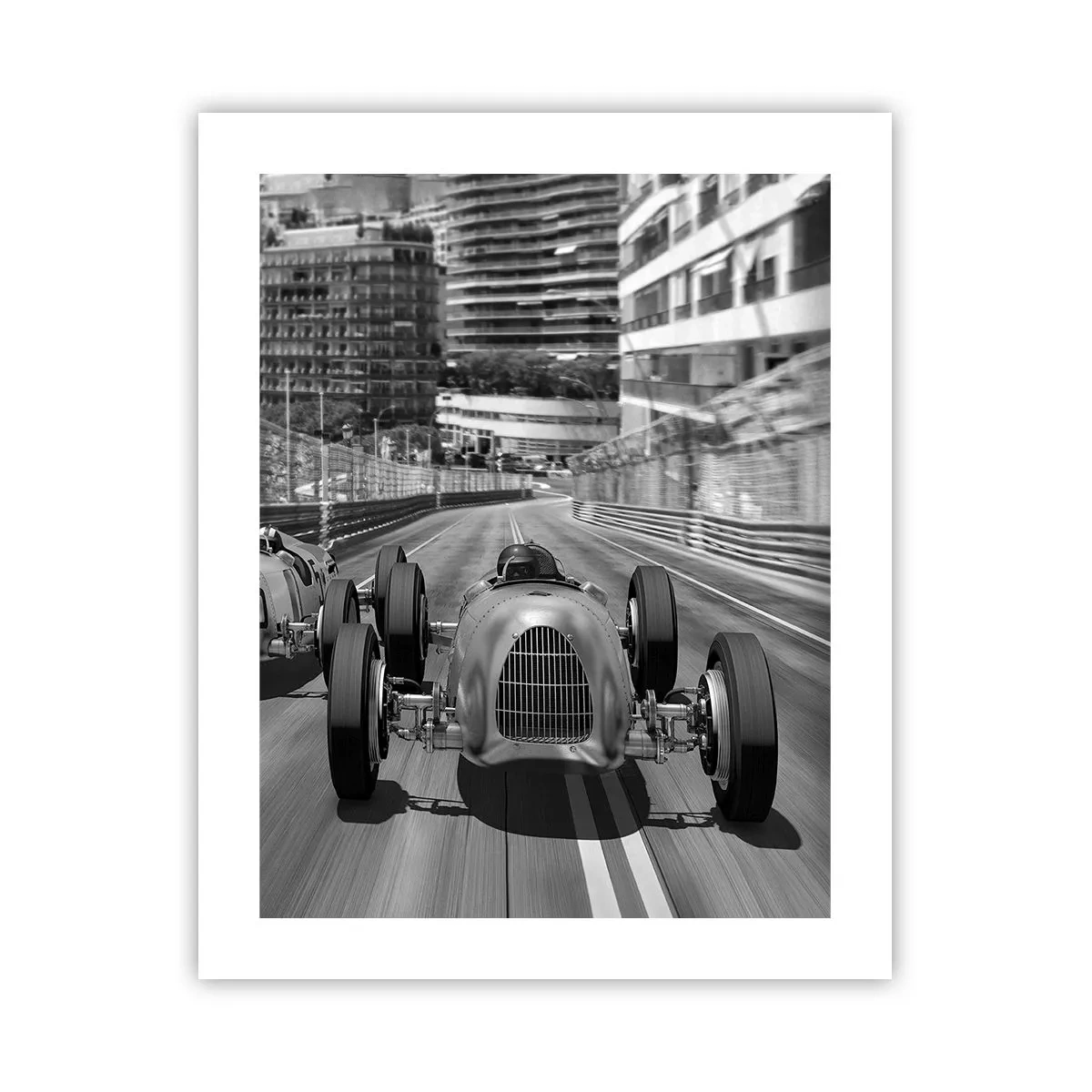 Poster - Long Time Ago in Monte Carlo - 40x50 cm