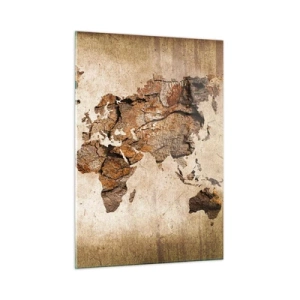 Glass picture - Discovery of the World - 50x70 cm