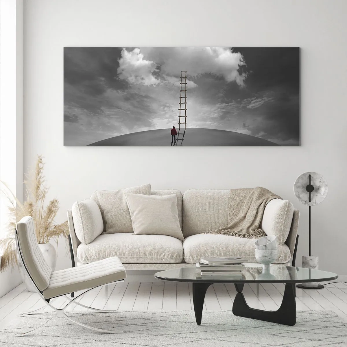 Glass picture - Everything Is Poissible - 160x50 cm