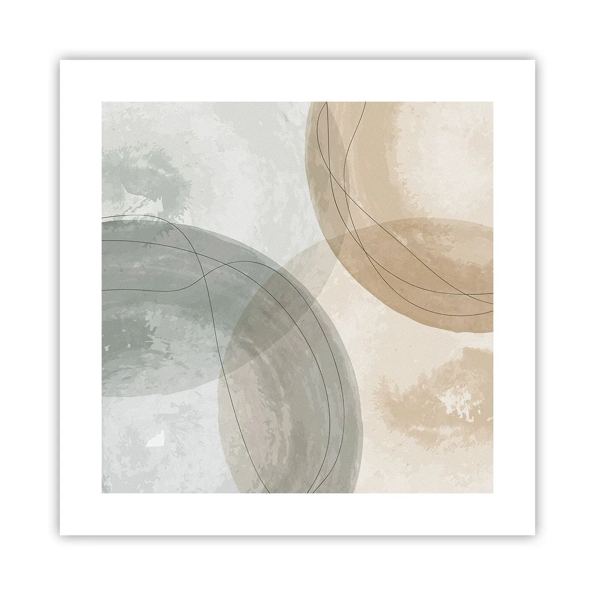 Poster - Permeation of Worlds - 40x40 cm