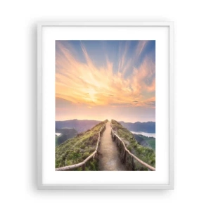 Poster in white frmae - Close to Heaven - 40x50 cm