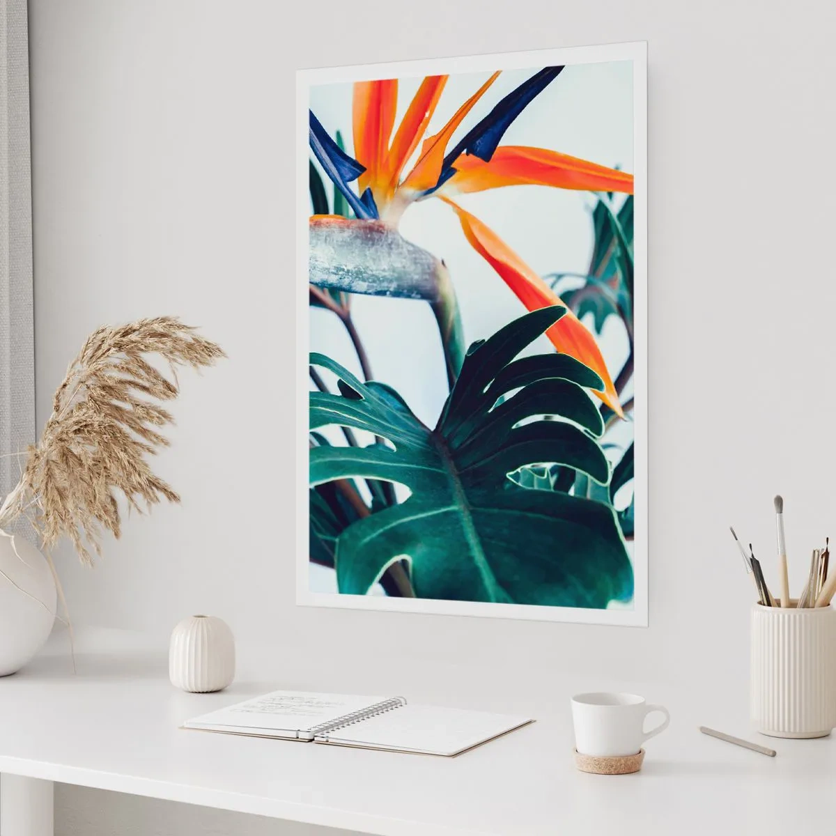 Poster - Birdy Bush - 30x40 cm