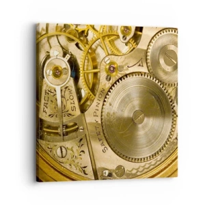 Canvas picture - Follow the Zeitgeist - 30x30 cm