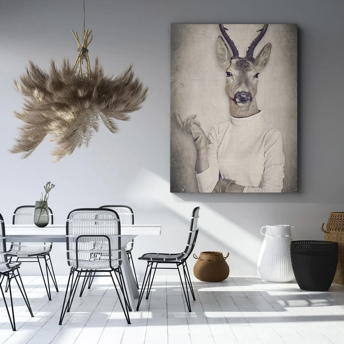 Canvas picture - Let Gestures Speak - 50x70 cm