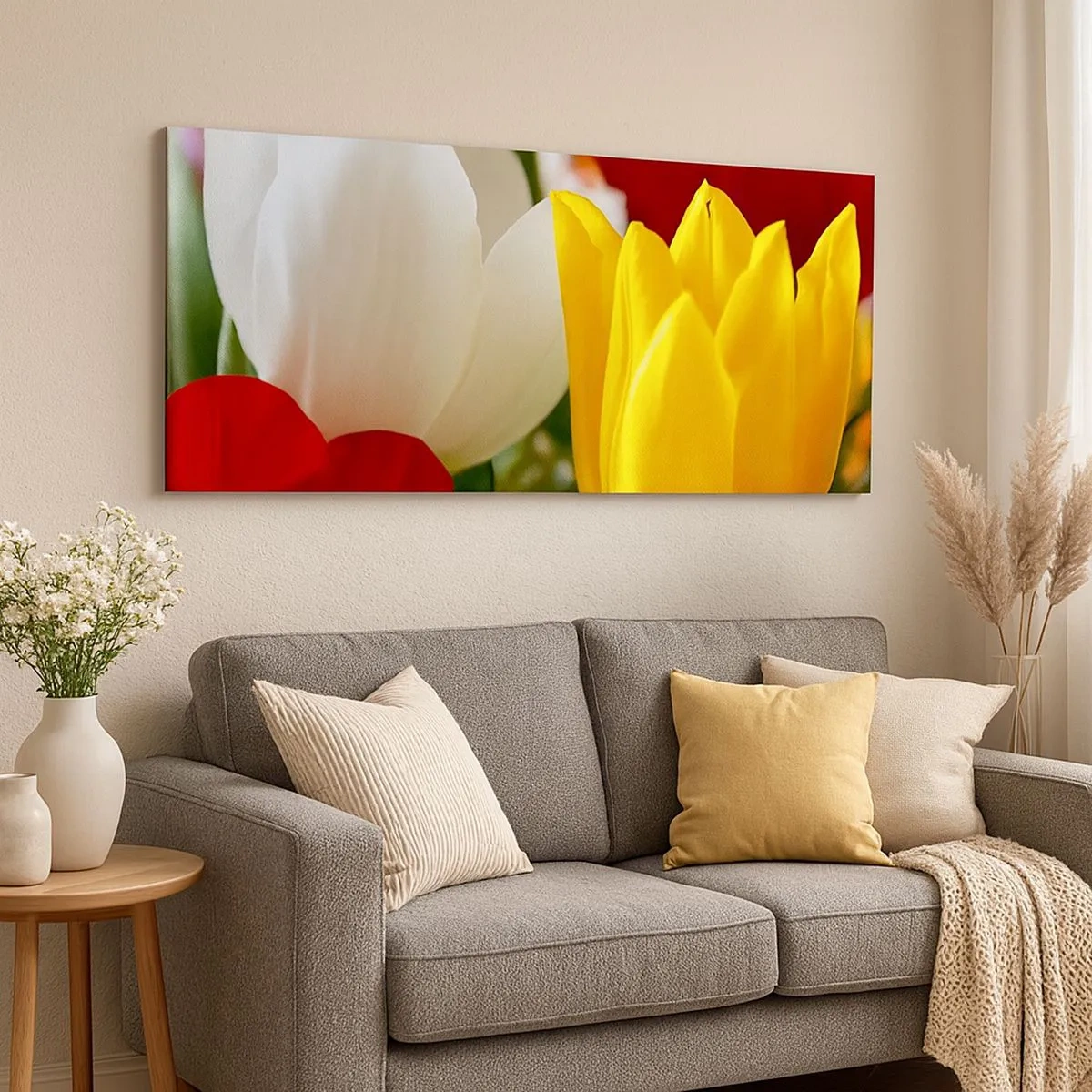Canvas picture - Tulip Fever - 100x40 cm