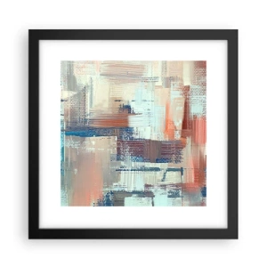 Poster in black frame - Reaching Light - 30x30 cm