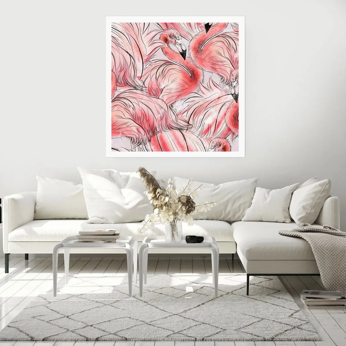 Poster - Bird Corps de Ballet - 60x60 cm