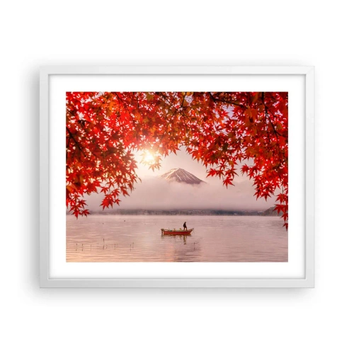 Poster in white frmae - In Japanese Style - 50x40 cm