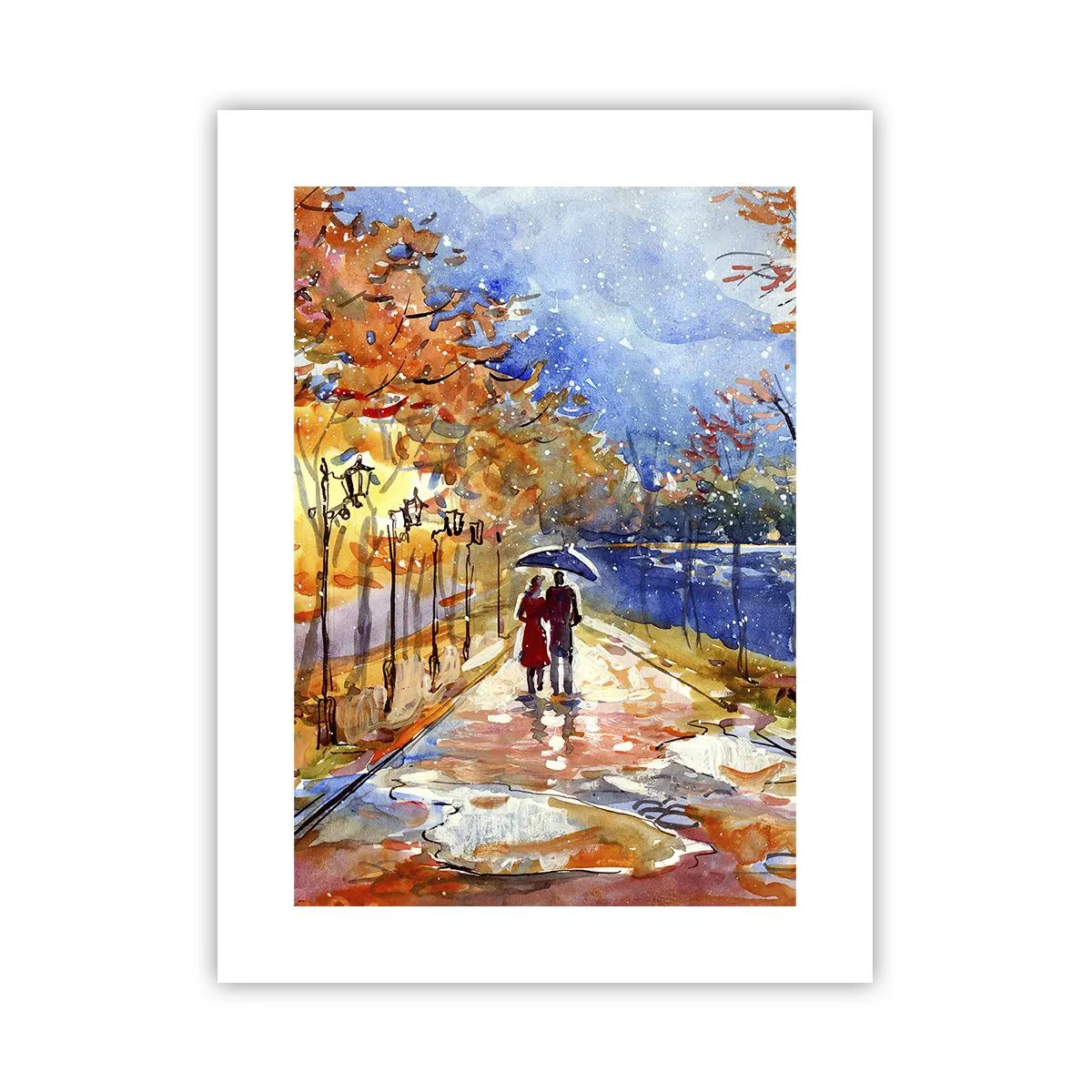 Poster - Together to the Limit of Time  - 30x40 cm