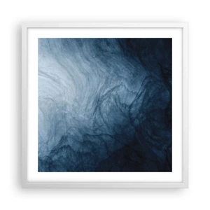 Poster in white frmae - Going Deep - 50x50 cm