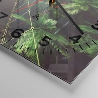 Clock face with numbers