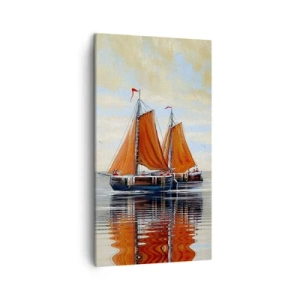Canvas picture - Ahoy, Sailor, Sail… - 45x80 cm