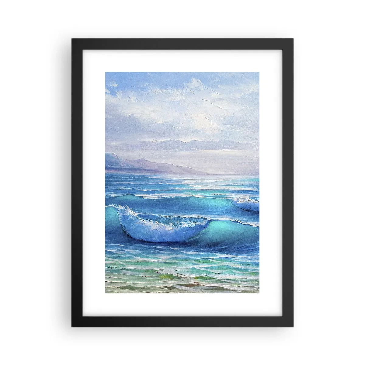 Poster in black frame - It Brings Bliss - 30x40 cm