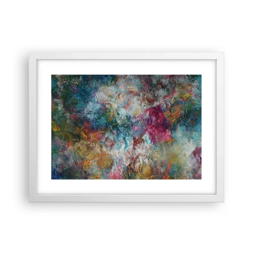 Poster in white frmae - In Full Bloom - 40x30 cm