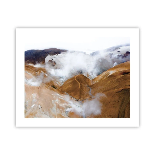 Poster - Severe Beauty of Iceland - 50x40 cm