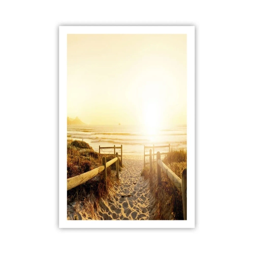 Poster - Through the Dune, Towards the Sun - 61x91 cm