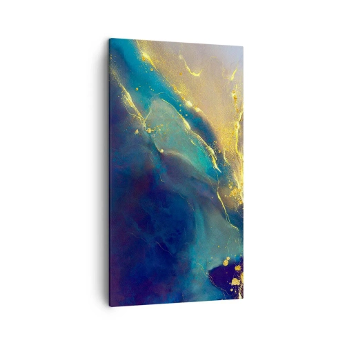 Canvas picture - Golden Flood - 45x80 cm