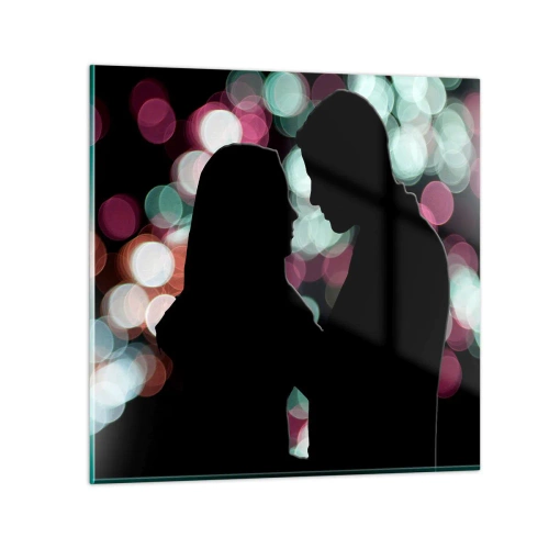 Glass picture - Yes! - 30x30 cm
