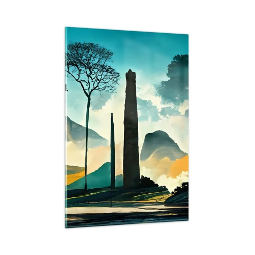 Glass picture - Higher and Higher - 80x120 cm