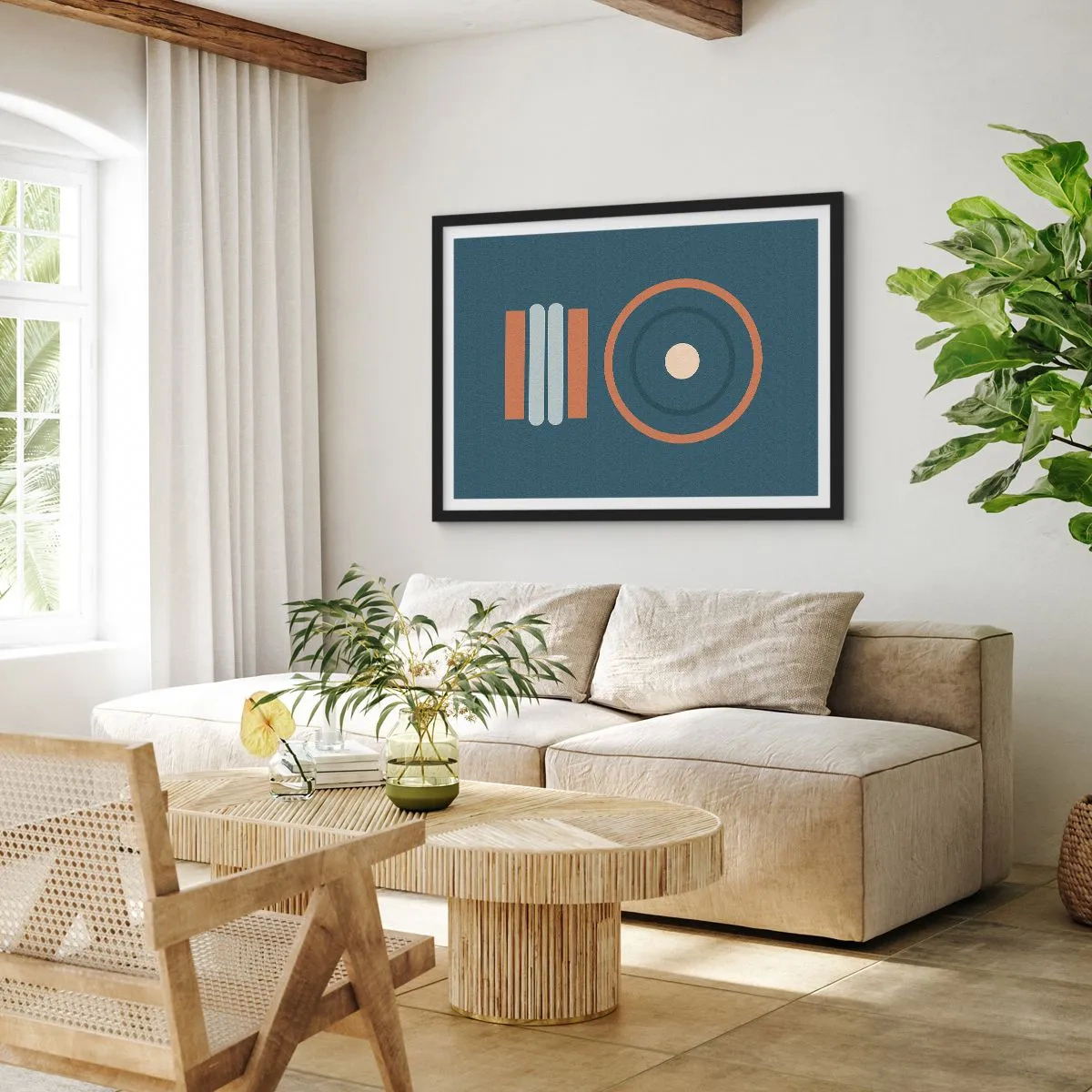 Poster in black frame - The Matter of Things - 40x30 cm