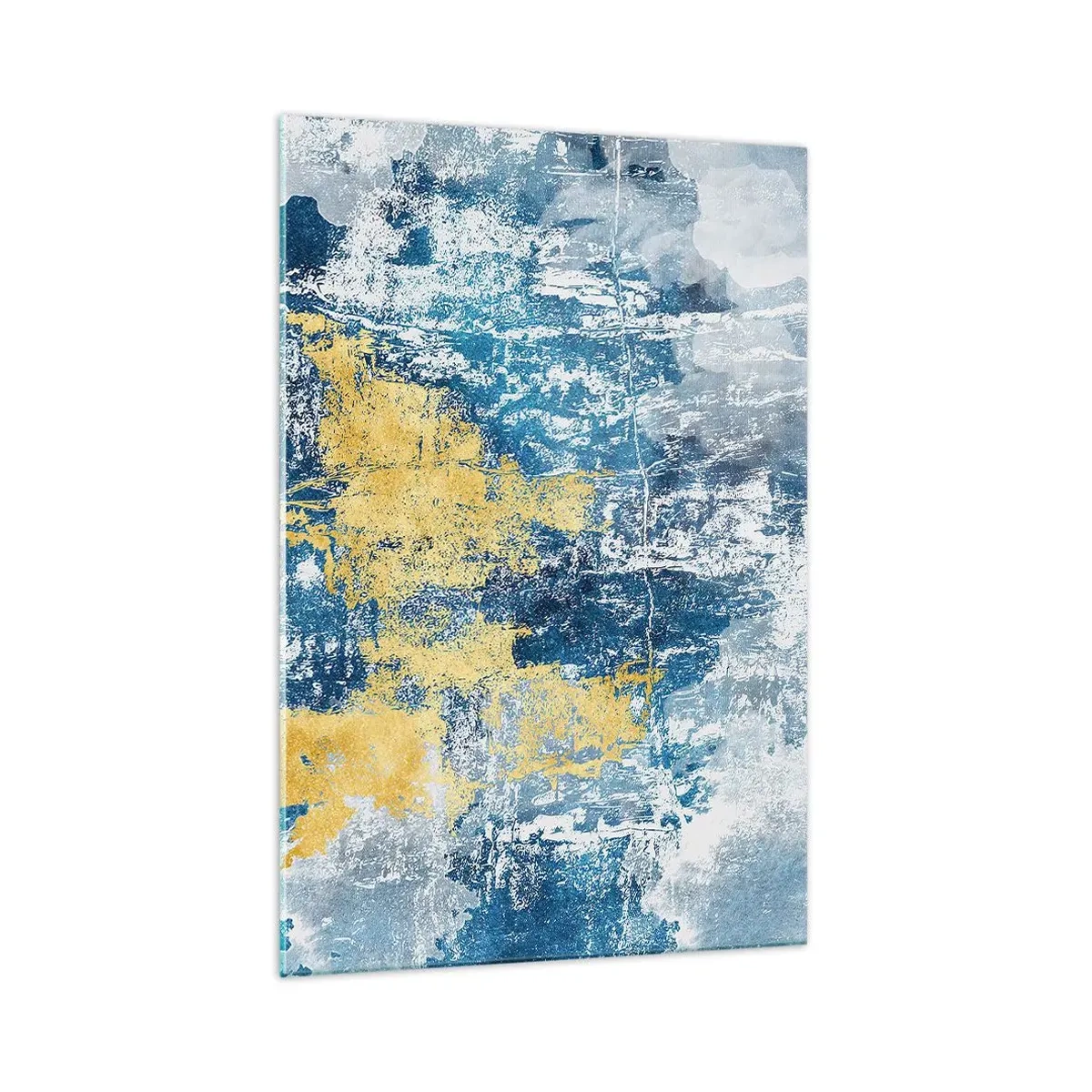 Glass picture - Abstract Full of Optimism - 70x100 cm