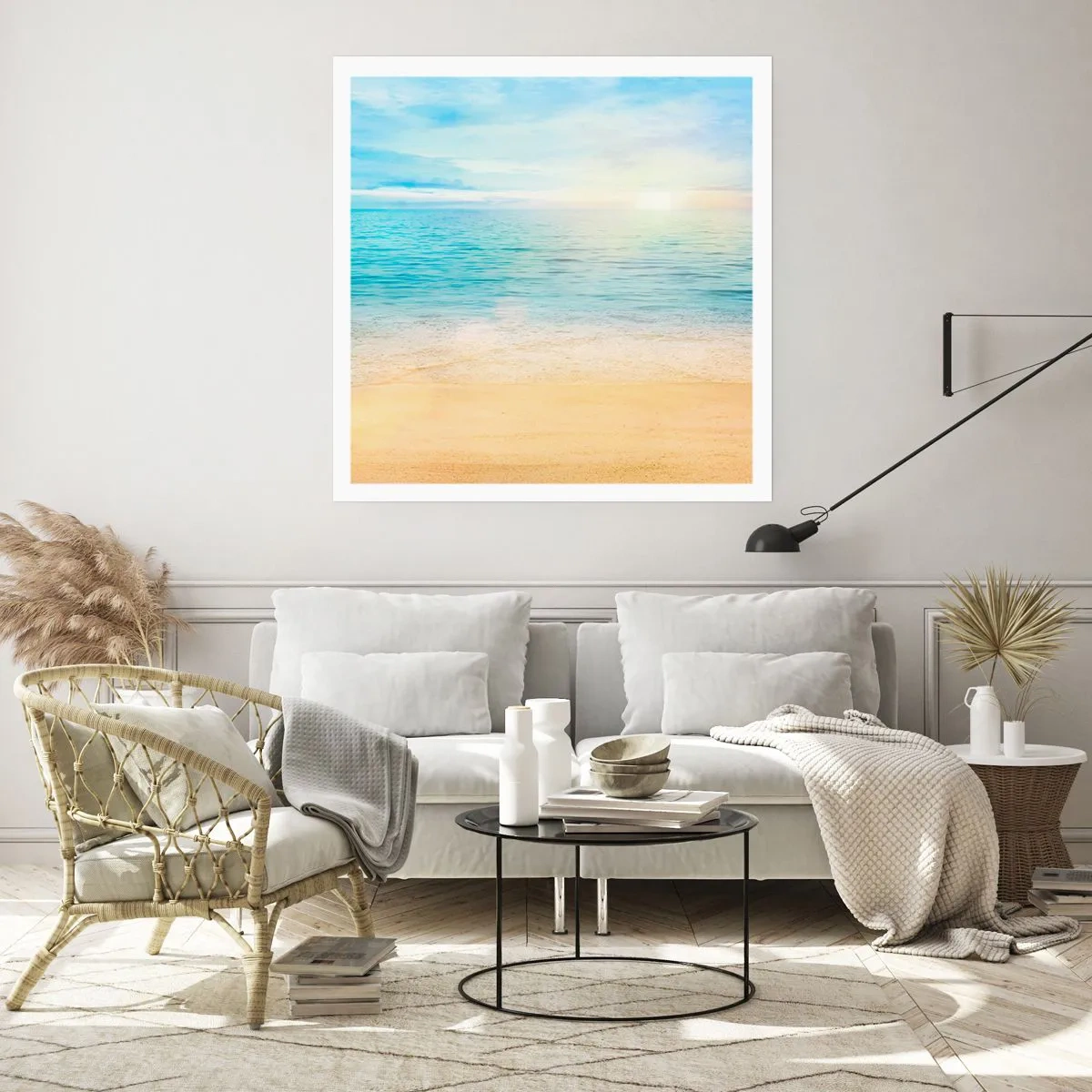 Poster - The Big Blue - 40x40 cm