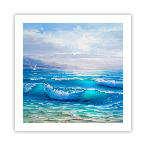 Poster - It Brings Bliss - 50x50 cm