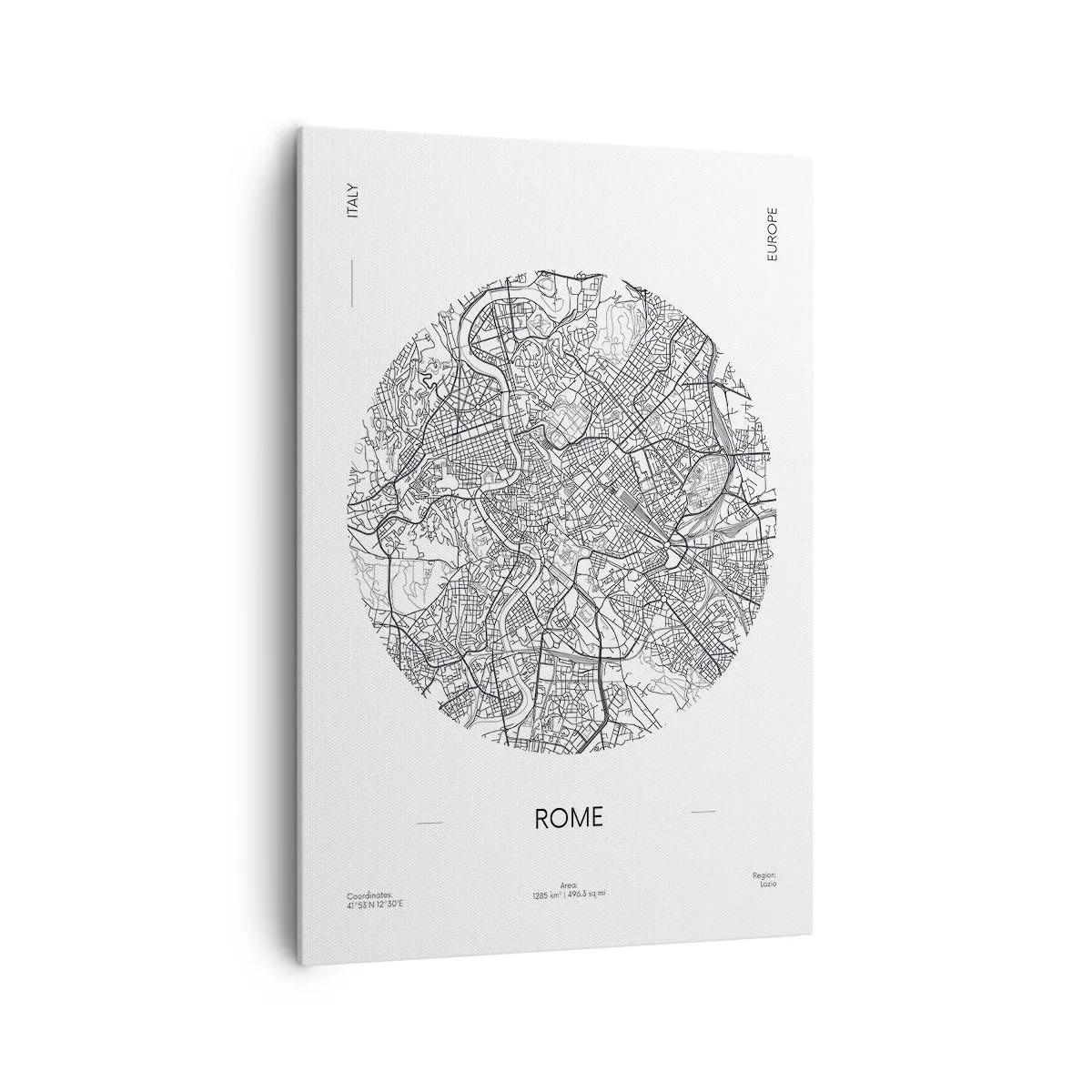 Canvas picture - Anatomy of Rome - 70x100 cm